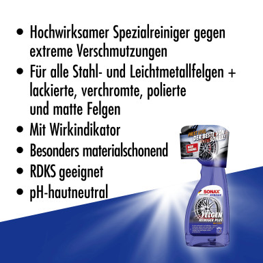 SONAX | Xtreme Felgenreiniger PLUS 500ml | 02302090