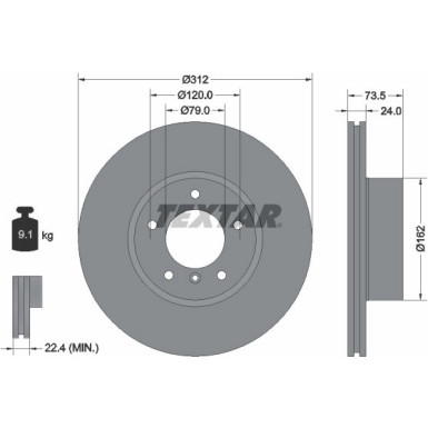 Bremsscheibe | 92176105