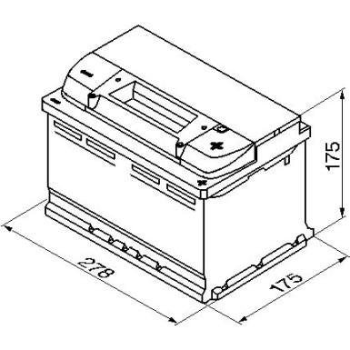 S5 007 BOSCH | PKW-Batterie | 12V 74Ah 750A | 0 092 S50 070