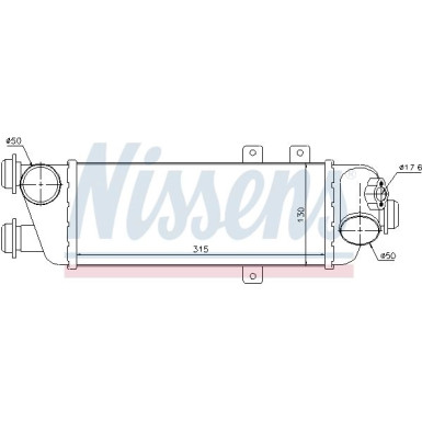 Ladeluftkühler PKW | KIA CEED 1.6 D 07 | 96562