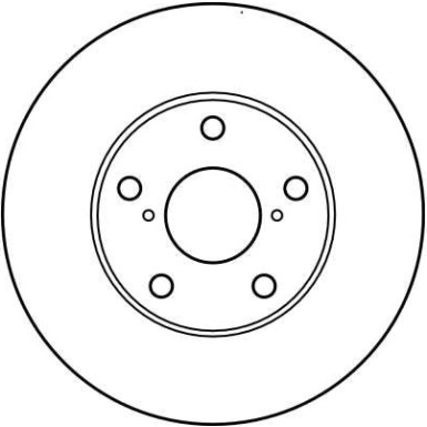 Bremsscheibe Toyota P. Rav4 | DF4161