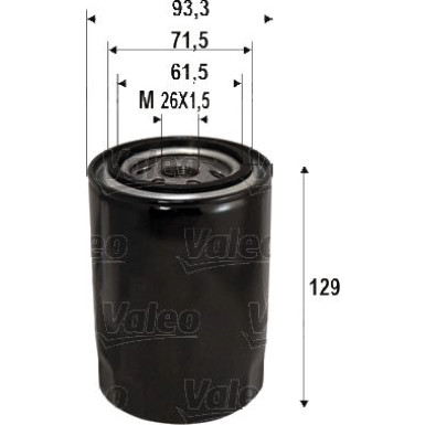 VALEO Ölfilter | 586095