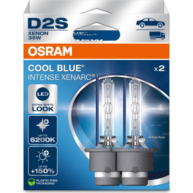 66240CBN-2HB OSRAM D2S 35W P32d-2 COOL BLUE INTENSE NextGen