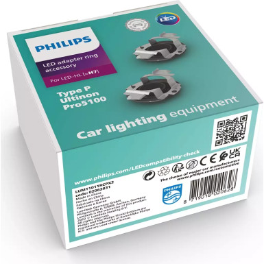 LED Connector rings [~H7] Type P - Zubehör für LED Ultinon Pro 5100 2 St. Philips | 11011RCPX2