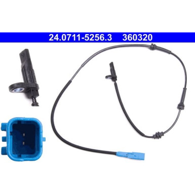 ATE ABS Sensor | 24.0711-5256.3