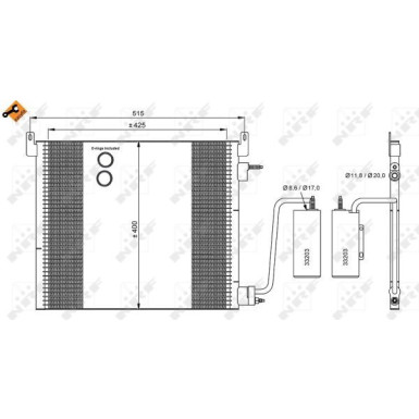 Kondensator, Klimaanlage | 35741