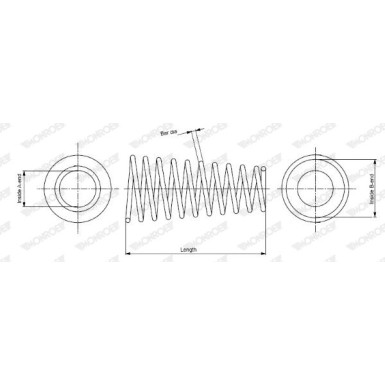 MONROE Fahrwerksfeder | SP2509