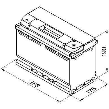 S5 013 BOSCH | PKW-Batterie | 12V 100Ah 830A | 0 092 S50 130