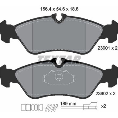 Bremsbelagsatz Db T. Sprinter # | 2390101