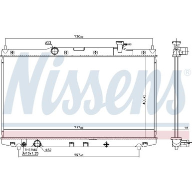 Wasserkühler PKW | Honda Accord IX 13 | 606841