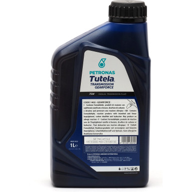 PETRONAS Tutela Gearforce 75W | 1 Liter, Getriebeöl | 76008E18EU