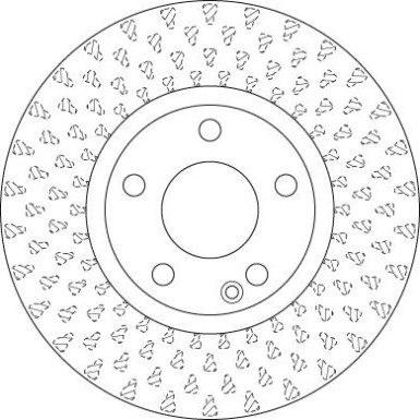 Bremsscheibe Db P. W176 A-Klasse 12-/ W246 B-Klasse 11 | DF6501