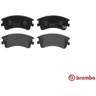 BREMBO Bremsklötze VA | MAZDA 6 02-08 | P 49 032