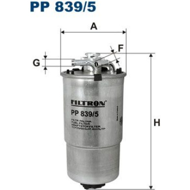 FILTRON Kraftstofffilter | PP 839/5