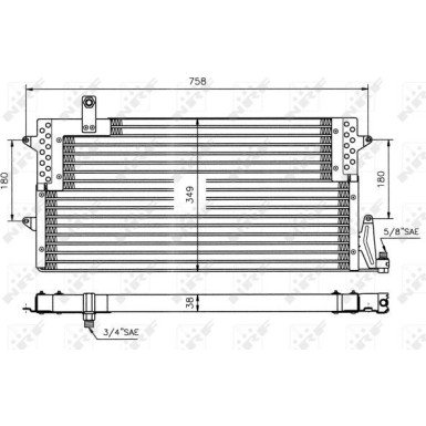 Kondensator, Klimaanlage | 35534