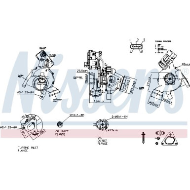 Nissens Turbo | MERCEDES Sprinter 06 | 93161