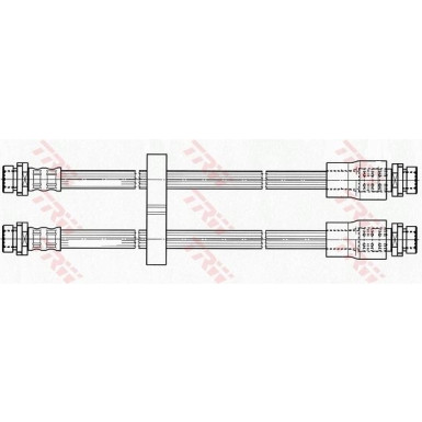 TRW Bremsschlauch | PHA492