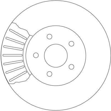 Bremsscheibe Ford P. Mondeo 00 | DF4147