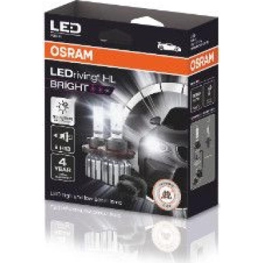 LEDriving HL BRIGHT H13 12V 15/10W P26.4t 6000K White 2 St. Osram | Keine ECE-Zulassung, nur Offroad | 9008DWBRT-2HFB