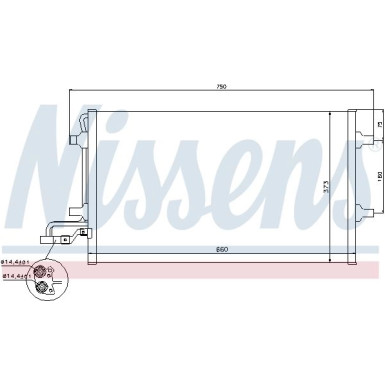 Kondensator PKW | VOLVO C30, S40 II, V50 | 940086