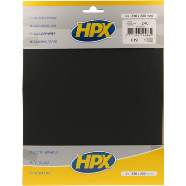 HPX Schleifpapier 4 Stk230 x 280mm | 235932