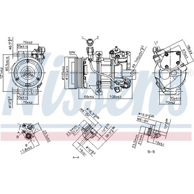 Kompressor PKW | Mitsubishi Colt VI 02-12 | 890077