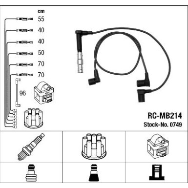 Zündleitungssatz | RC-MB214