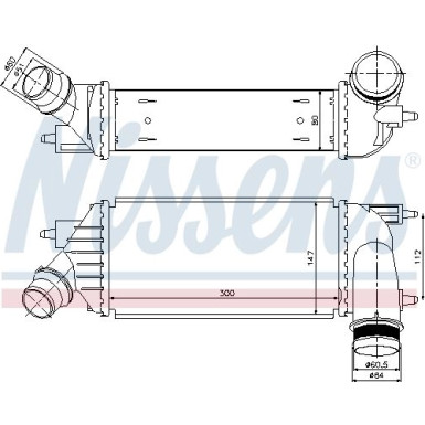 Ladeluftkühler PKW | PEUGEOT EXPERT 2.0 HDI 09 | 96467