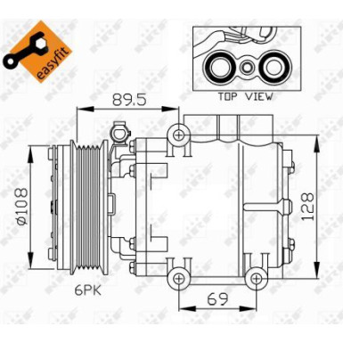 Kompressor, Klimaanlage | 32248