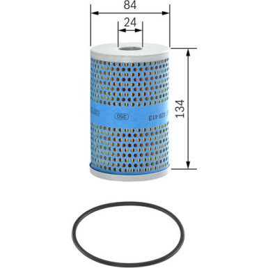 Ölfilter | DAF F900,F1100,F1200,F1300 69 | 1457429413