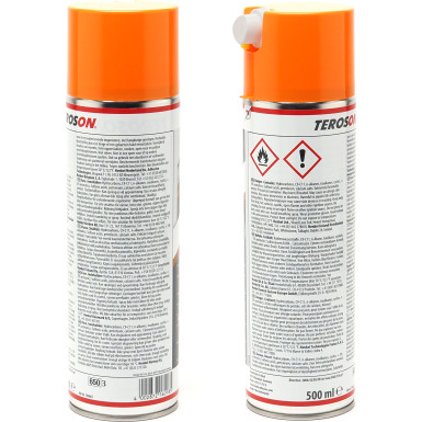 TEROSON WX 980, Schwarz 500ml | Wachs-Unterbodenschutz Spray | 794867