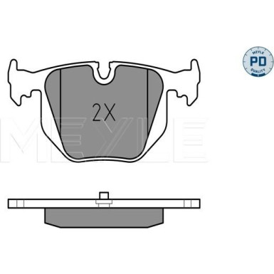 Bremsbelagsatz Bmw T. E38/E46 00 | 025 214 8717/PD