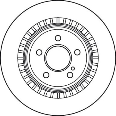 Bremsscheibe Db T. W221 S500 05 | DF4916S