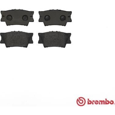 BREMBO Bremsklötze HA | LEXUS Es TOYOTA RAV4 05-18 | P 83 089