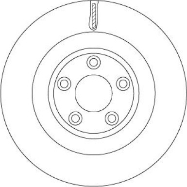 52 482 040 Bremsscheibe HA | JAGUAR F-Type 12 | DF6816S