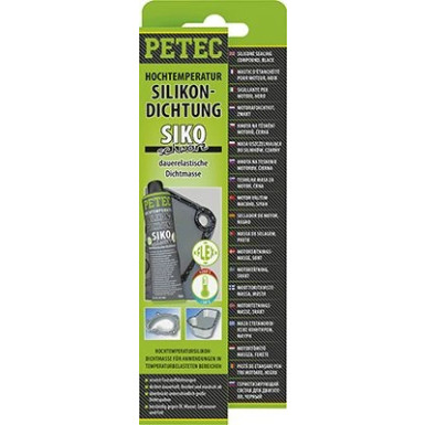 Petec Silikond Schwarz 70ml SB-Karte | 97780