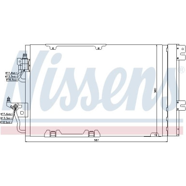 Kondensator PKW | OPEL ASTRA H 04 | 94807