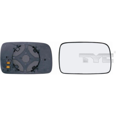 SPIEGELGLAS L IN VERS ASPH | VW POLO 3/5-T 10,94-9,99/POLO CLASSIC 11,95-9,01 | 7263,730,1