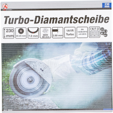 BGS Turbo-Trennscheibe | Ø 230 mm | 3944