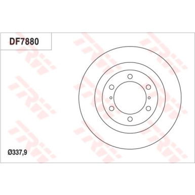 Bremsscheibe | DF7880S