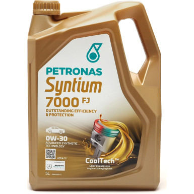 PETRONAS Syntium 7000 FJ 0W-30 SN | 5 Liter | 70670M12EU