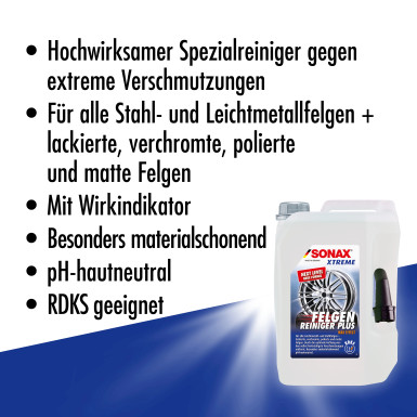 SONAX | Xtreme Felgenreiniger PLUS 5L | 02305050