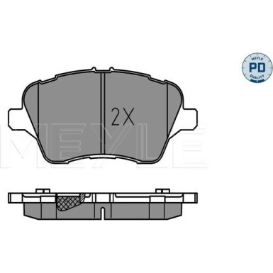 Bremsbelagsatz Ford P. B-Max/Fiesta/Transit 1,0-1,6 12 | 025 251 3417/PD