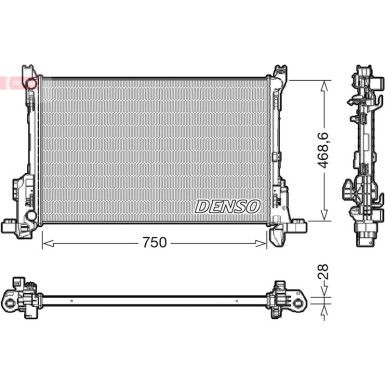 Denso | Motorkühler | DRM09175