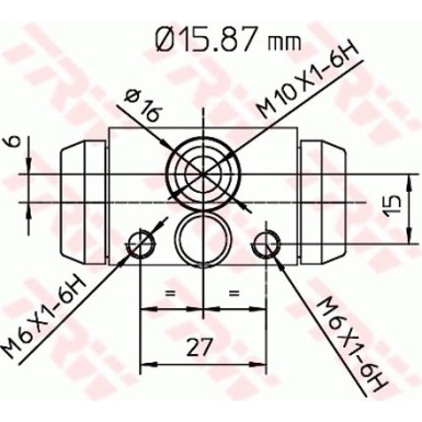 Radbremszylinder | BWB170