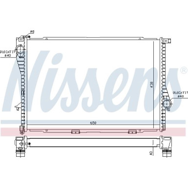 Wasserkühler PKW | BMW 7-SERIE E38 735i 98 | 60754A