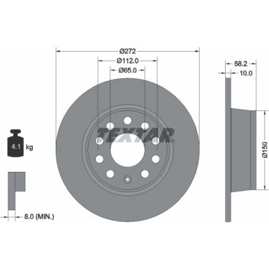 Bremsscheibe | 92300003