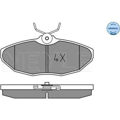 Bremsbelagsatz Jaguar T. Xj/S-Type 2,5-4,2 99-09 | 252342417