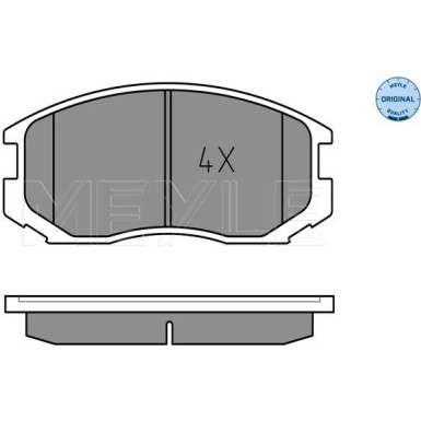 Bremsbelagsatz Mitsubishi P | 252165015