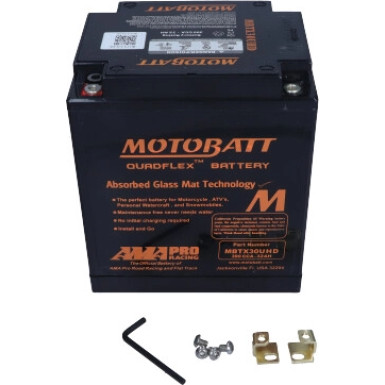 Motorrad Batterie 12V 32Ah/390A P+ (Abmessungen: 166X126X175/192) | MBTX30UHD